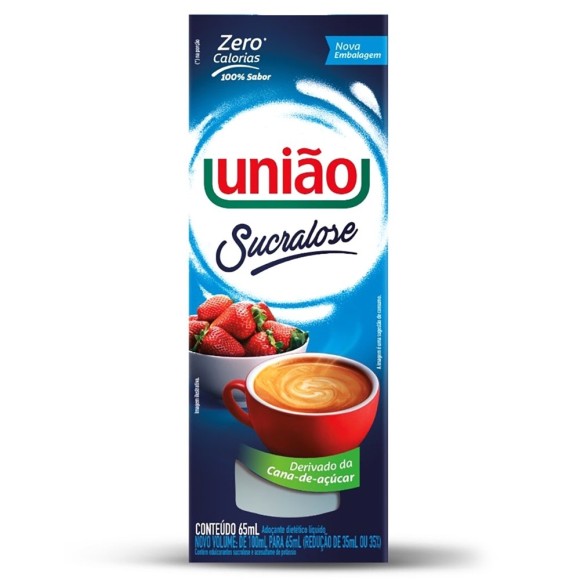 ADOÇANTE SUCRALOSE UNIÃO 65ML