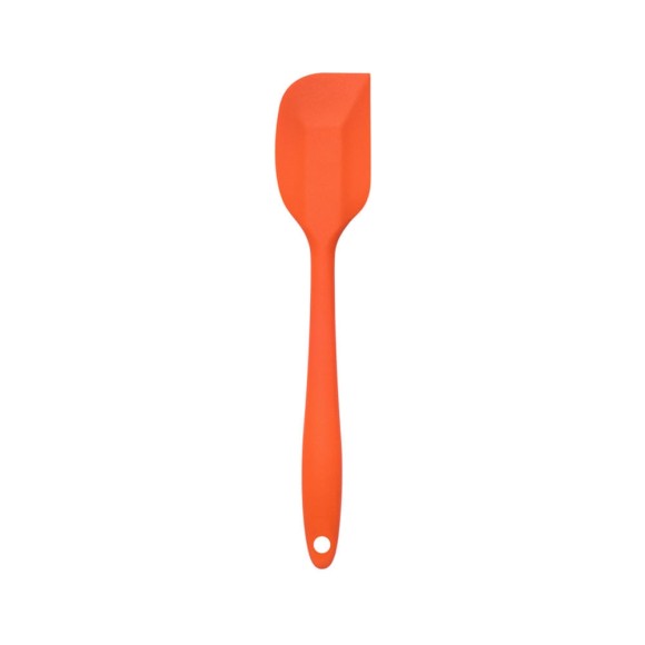 ESPATULA DE SILICONE PEQUENA LARANJA OIKOS