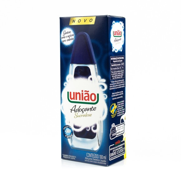 ADOÇANTE SUCRALOSE UNIÃO, 100ML