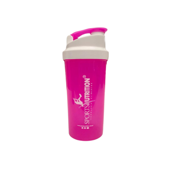 COQUETELEIRA (SHAKEIRA) PORTÁTIL 600ML SPORTS NUTRITION