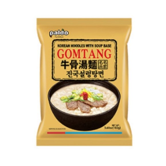 LAMEN COREANO GOMTANG SABOR CARNE TEMPERADA PALDO