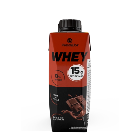 PIRACANJUBA WHEY 15G CHOCOLATE 250ML