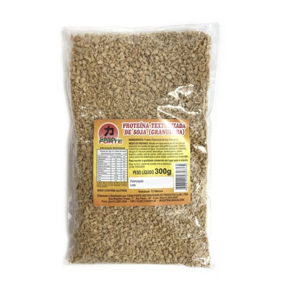 PROTEÍNA DE SOJA GRANULADA 300G