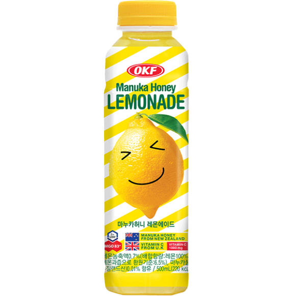 OKF MANUKA HONEY LEMONADE 500ML