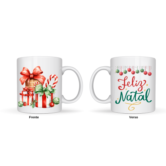 EMI CANECA DE PORCELANA NATAL