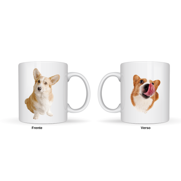 EMI CANECA DE PORCELANA CORGI