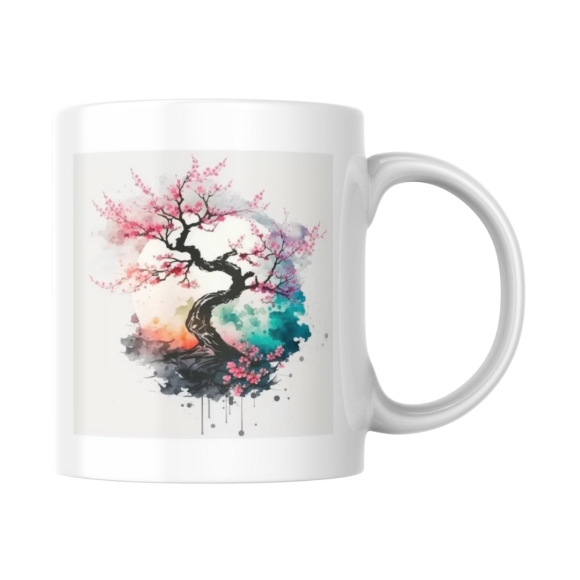 EMI CANECA DE PORCELANA BONSAI (AQUARELA) CD