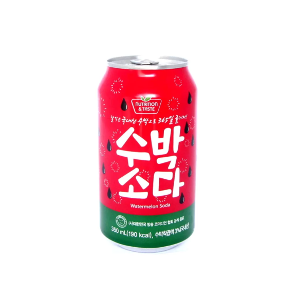 WATERMELON SODA BEBIDA GASEIFICADA 350ML