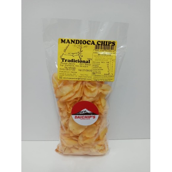 YUDI MANDIOCA CHIPS TRADICIONAL 120G