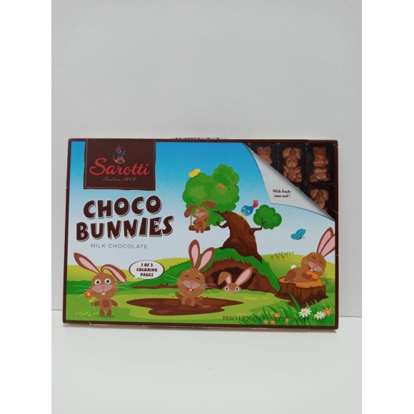 CHOCOLATE AO LEITE DE COELHO SAROTTI 100G