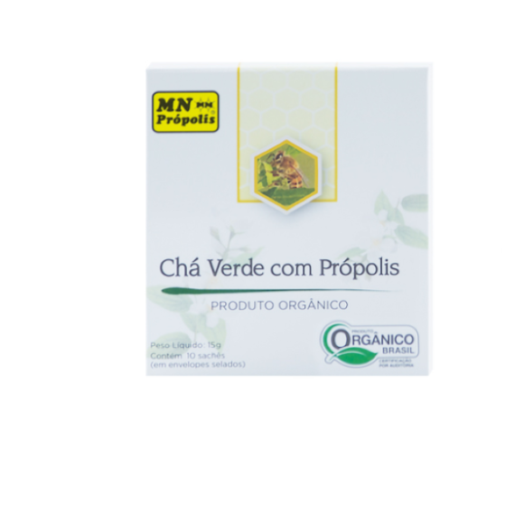 MN PROPOLIS CHÁ VERDE COM PROPOLIS 10 SACHE 15G