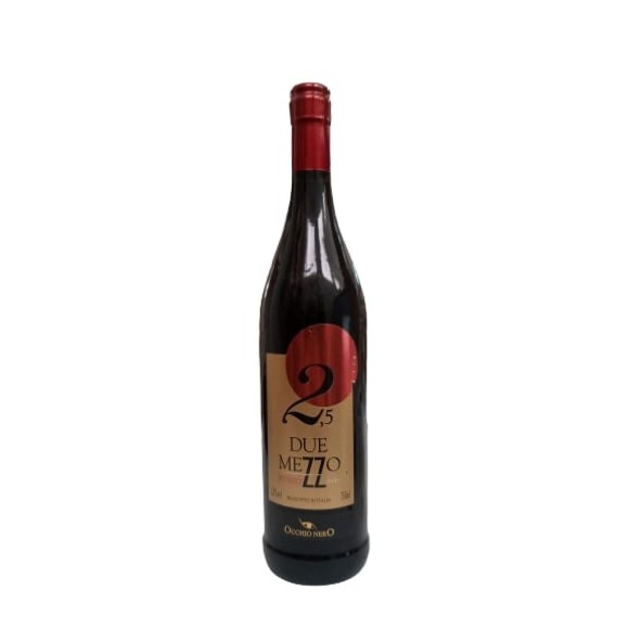 VINHO OCCHIO NERO DUE MEZZO ROSSO DOLCE 750ML