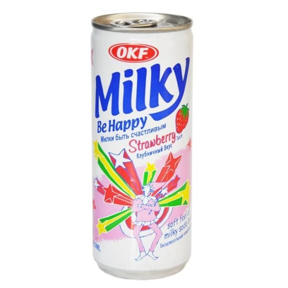 MILKY BE HAPPY MORANGO 250ML