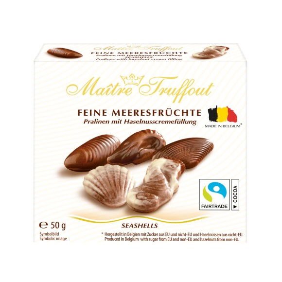 MINI BOMBONS MAÎTRE TRUFFOUT FEINE MEERESFRÜCHTE 50G 5 UNIDADES